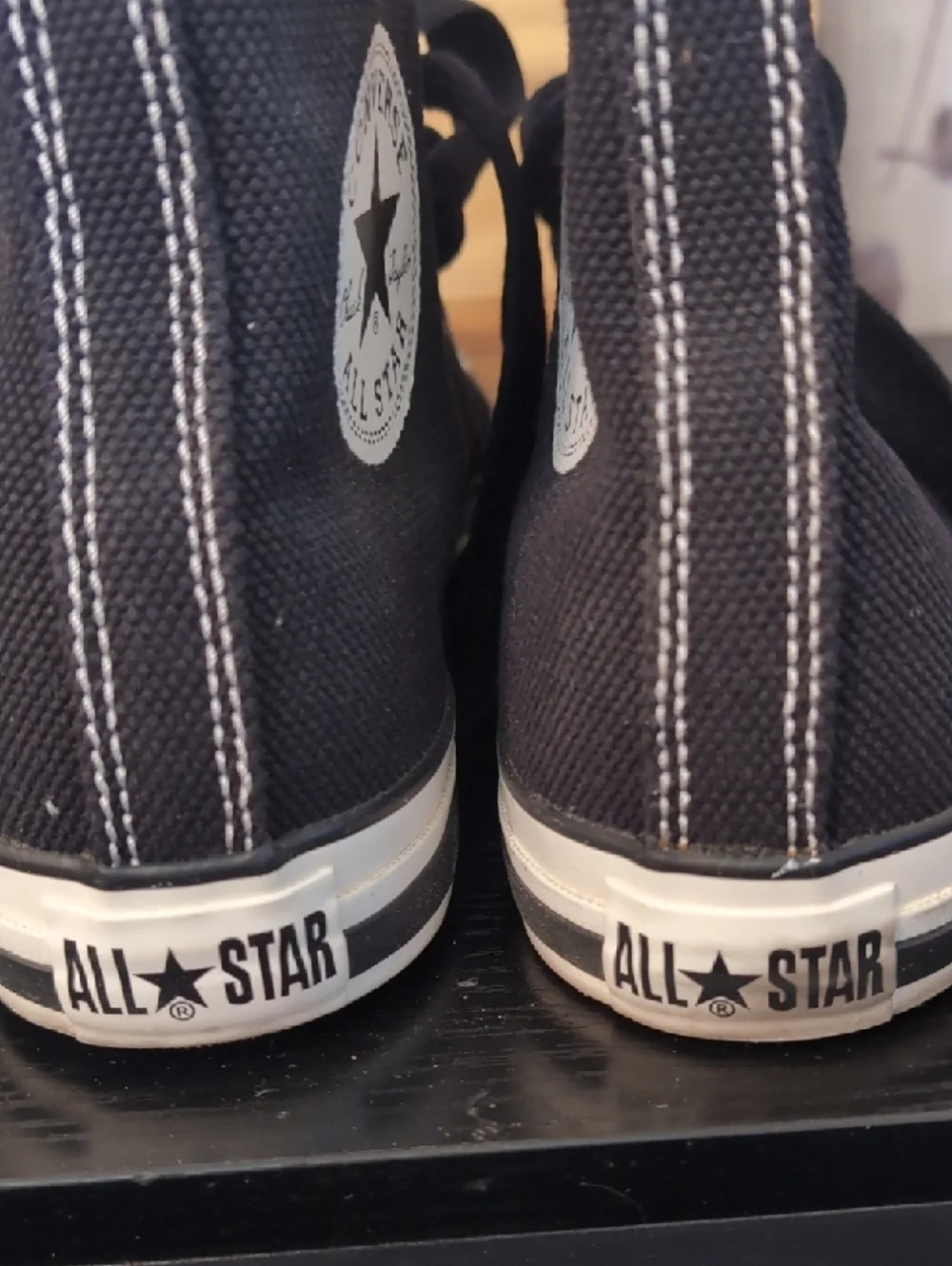 Converse Black High-Top Canvas Sneakers - Picture 5 of 6